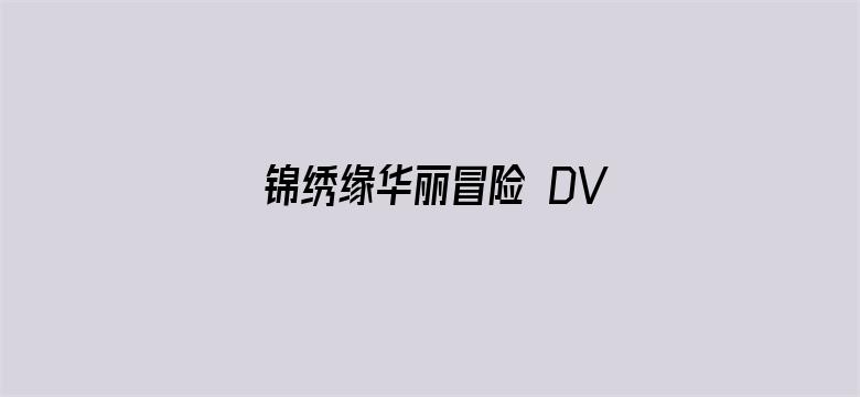 锦绣缘华丽冒险 DVD版